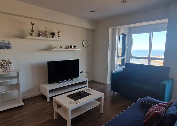 Espectacular Piso 1ª Linea De Playa * Хіхон