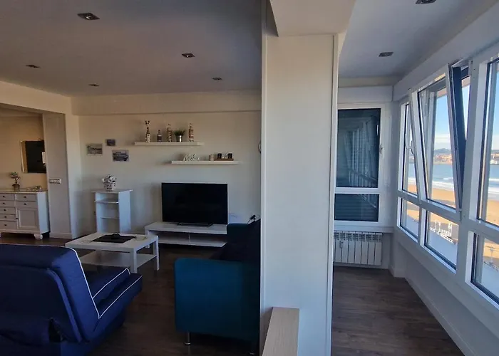 Espectacular Piso 1ª Linea De Playa Апартаменти *